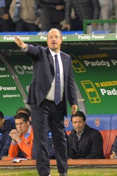 Il tecnico del Napoli Rafa Benitez. Ansa